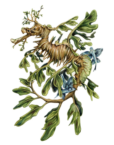 Leafy Tree Dragon original