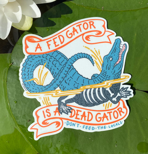 One Gator Sticker