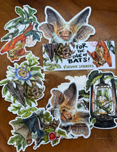 Load image into Gallery viewer, For the Love of Bats - sticker pack of 5