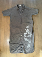 Load image into Gallery viewer, Block print dress shirt L or XL