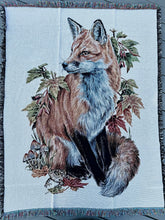 Load image into Gallery viewer, Fall Fox Blanket/Tapestry