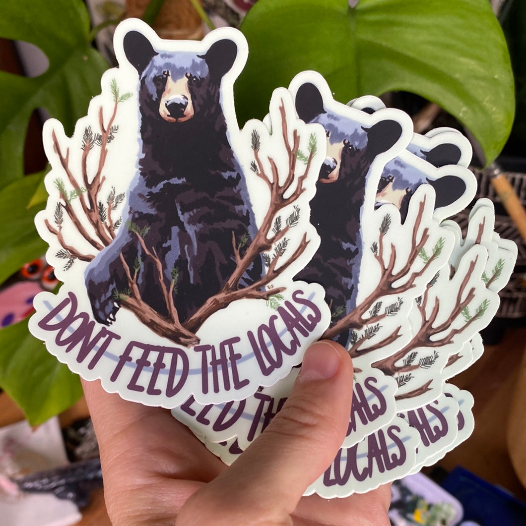 Custom sticker order of 10