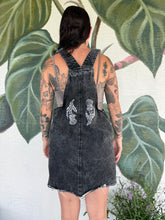 Load image into Gallery viewer, Block print overalls dress XS-S