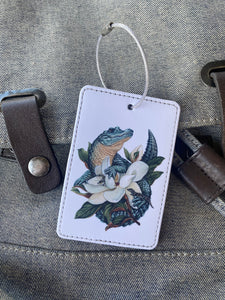 Magnolia Nest Luggage Tag