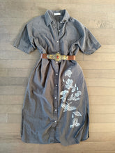 Load image into Gallery viewer, Block print dress shirt L or XL
