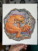 Load image into Gallery viewer, Leopard Gecko + agate original