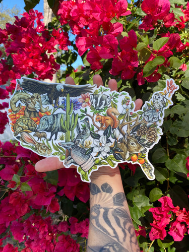XL Sticker United by Nature
