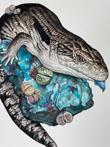 Blue Tongue Skink Original