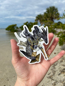 Ocean sticker pack of 5