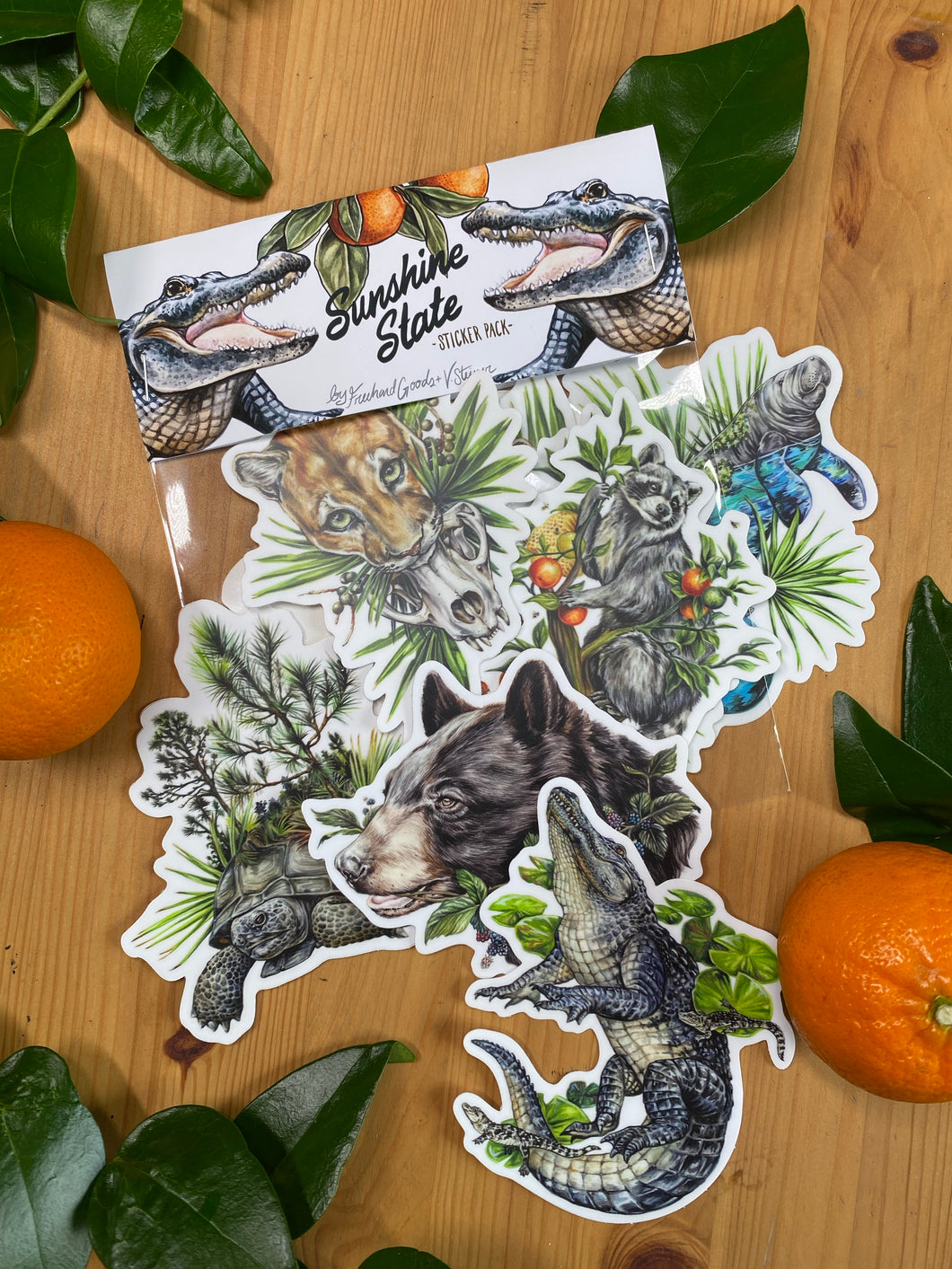 Sunshine State - sticker pack of 6