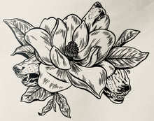 Load image into Gallery viewer, Magnolia Wolves Ink original