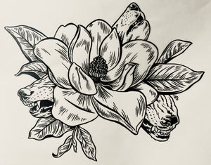 Magnolia Wolves Ink original