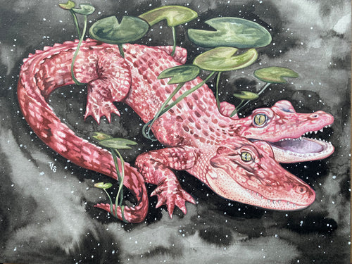 Two headed gator original