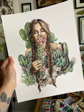 Load image into Gallery viewer, Cactus Flower Original