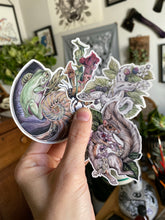 Load image into Gallery viewer, Hog nose, bee, squirrel and frog sticker set
