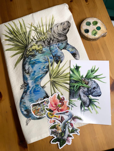 Manatee gift set