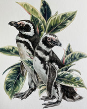 Load image into Gallery viewer, Penguin Couple original