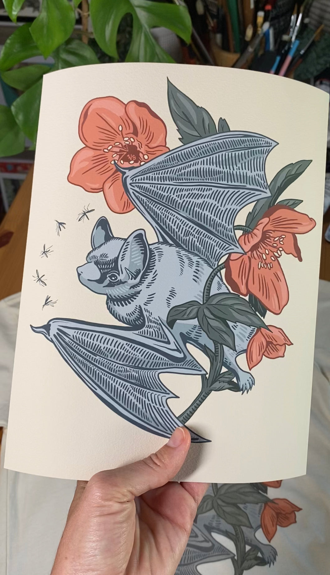 Save the Bats Print