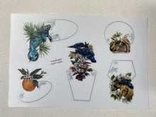 Load image into Gallery viewer, Gift Tag Sticker Sheet