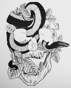 Original Skull + Snake